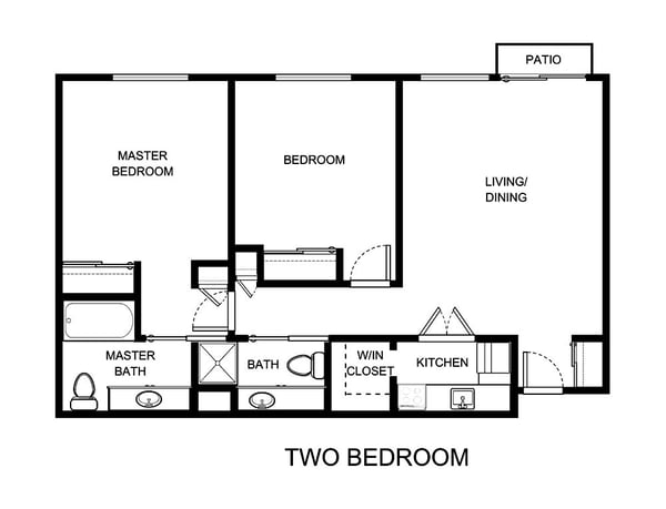 MDES_IL_Live Oak 2B 2BA_877 sq. ft.